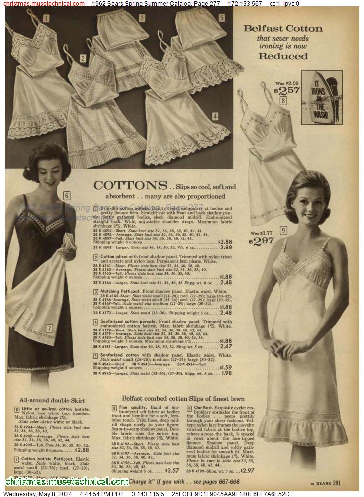 1962 Sears Spring Summer Catalog, Page 277