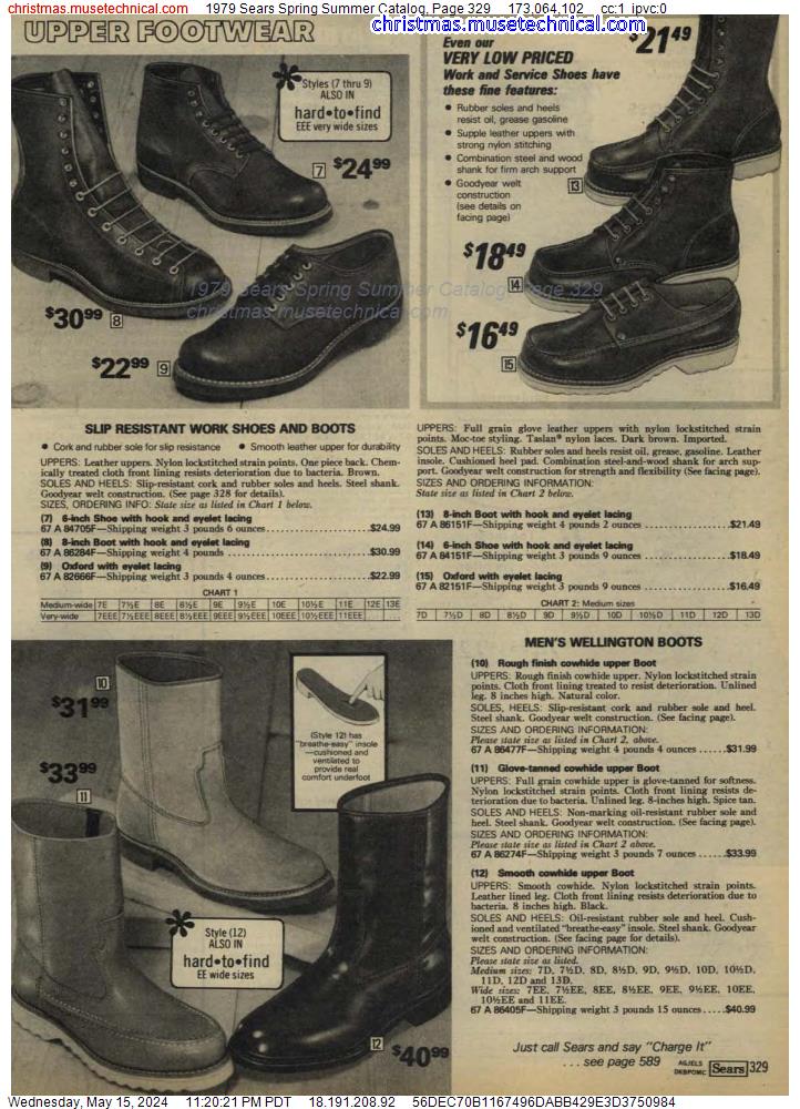 1979 Sears Spring Summer Catalog, Page 329