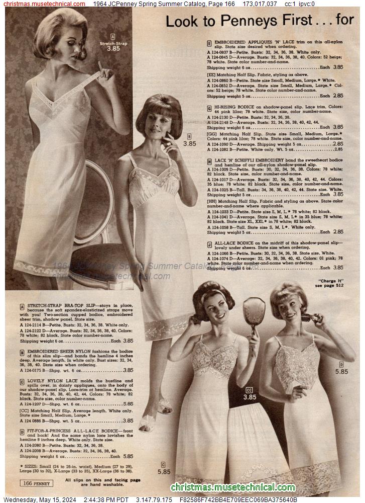 1964 JCPenney Spring Summer Catalog, Page 166
