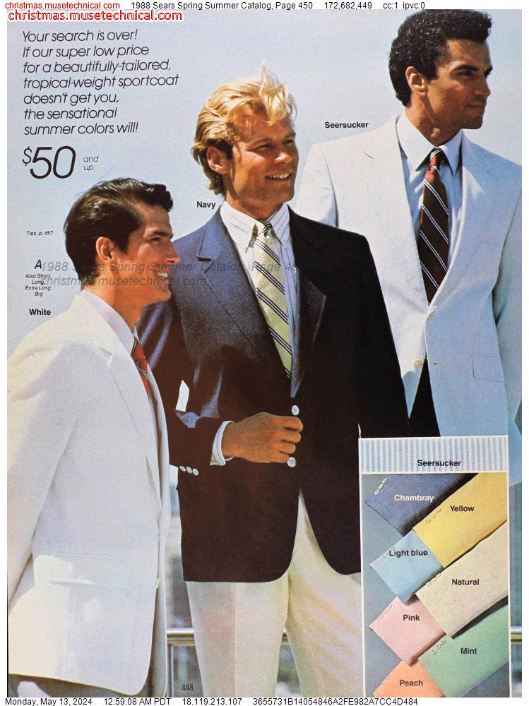 1988 Sears Spring Summer Catalog, Page 450