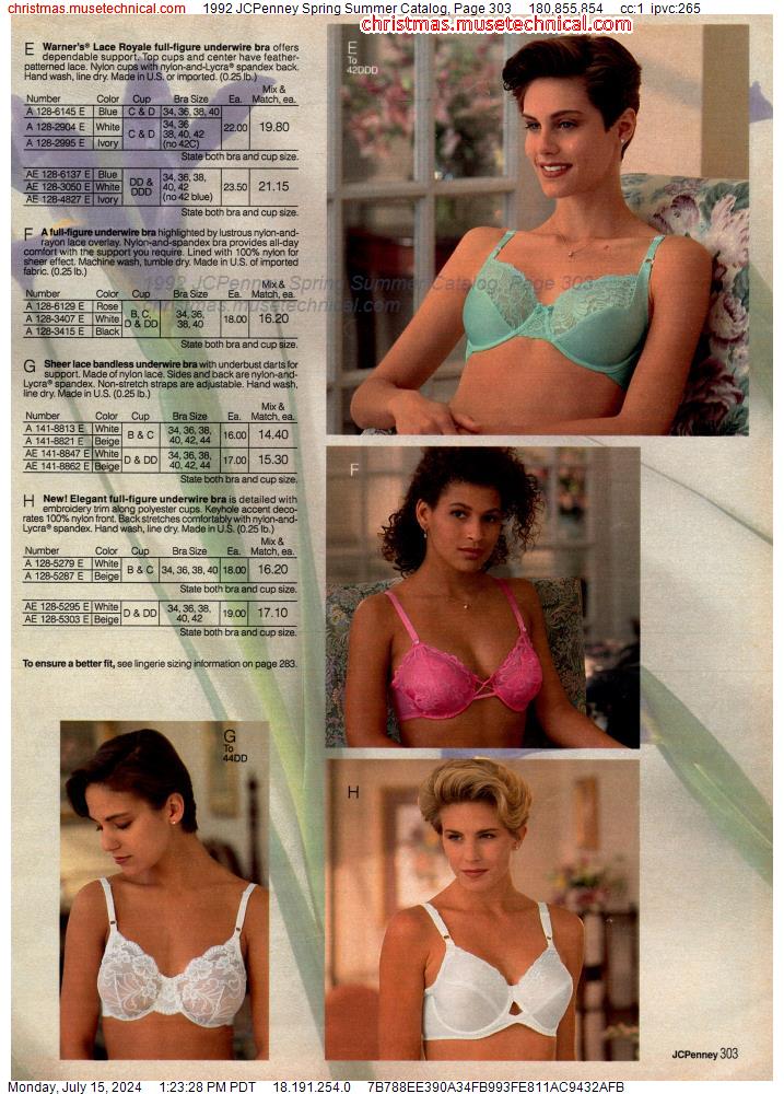 1992 JCPenney Spring Summer Catalog, Page 303