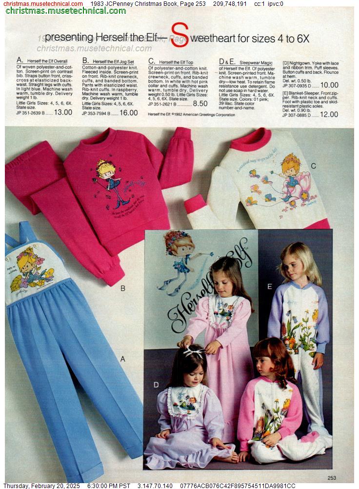 1983 JCPenney Christmas Book, Page 253