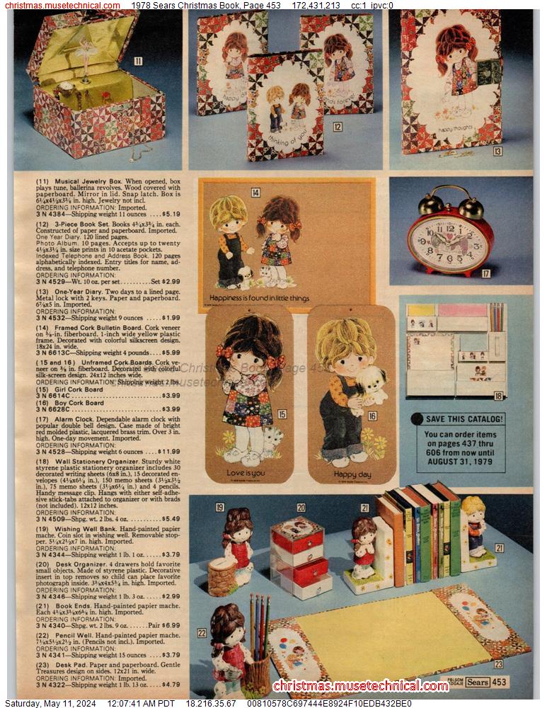 1978 Sears Christmas Book, Page 453