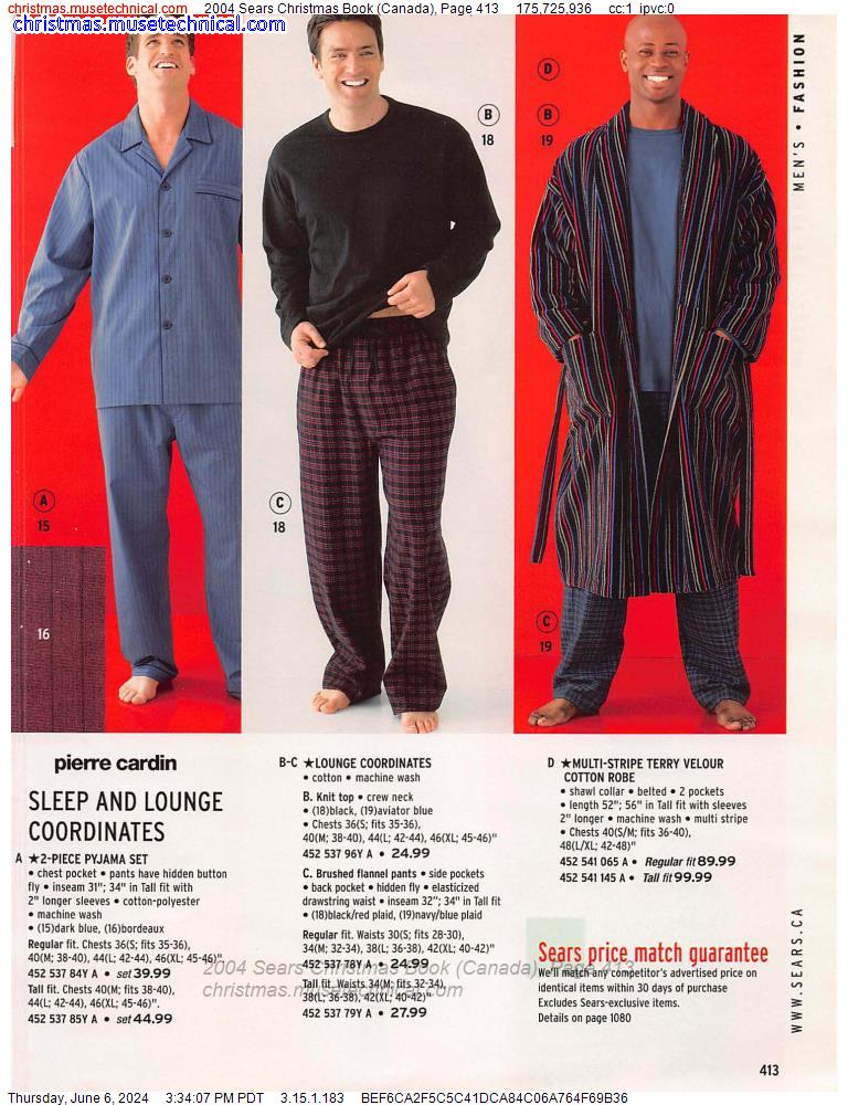 2004 Sears Christmas Book (Canada), Page 413