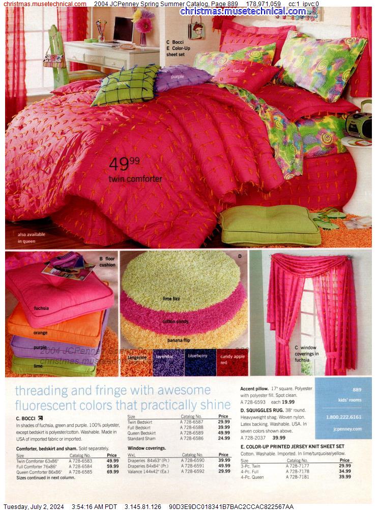2004 JCPenney Spring Summer Catalog, Page 889