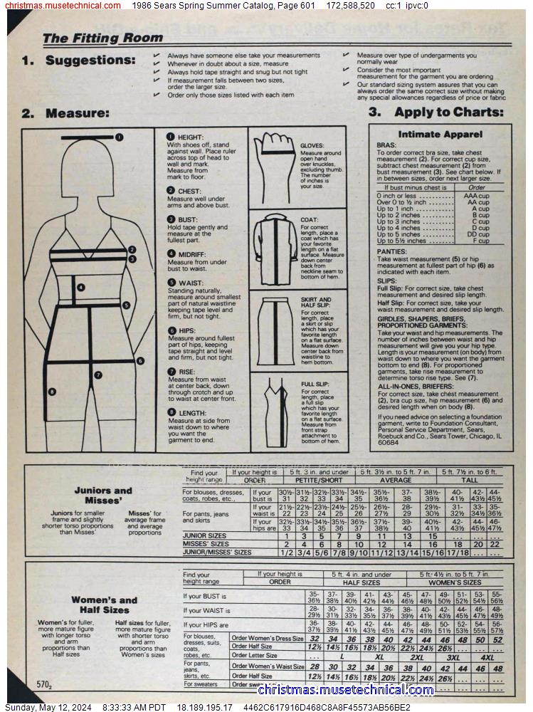 1986 Sears Spring Summer Catalog, Page 601