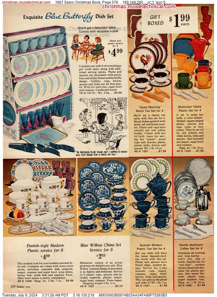 1967 Sears Christmas Book, Page 578