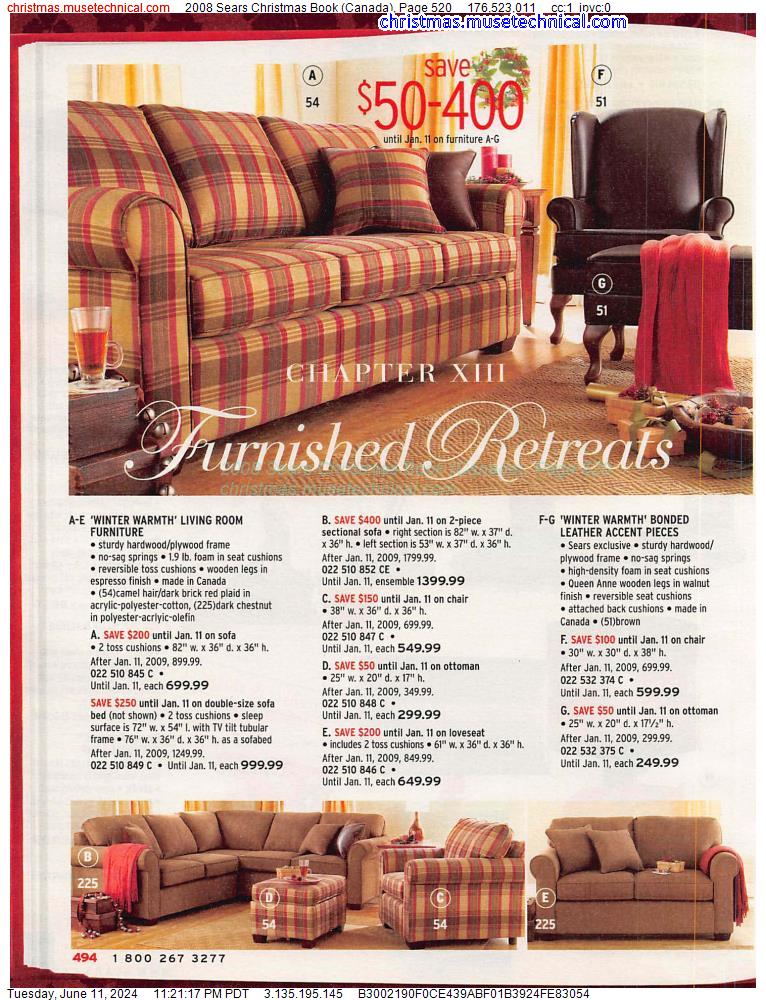 2008 Sears Christmas Book (Canada), Page 520