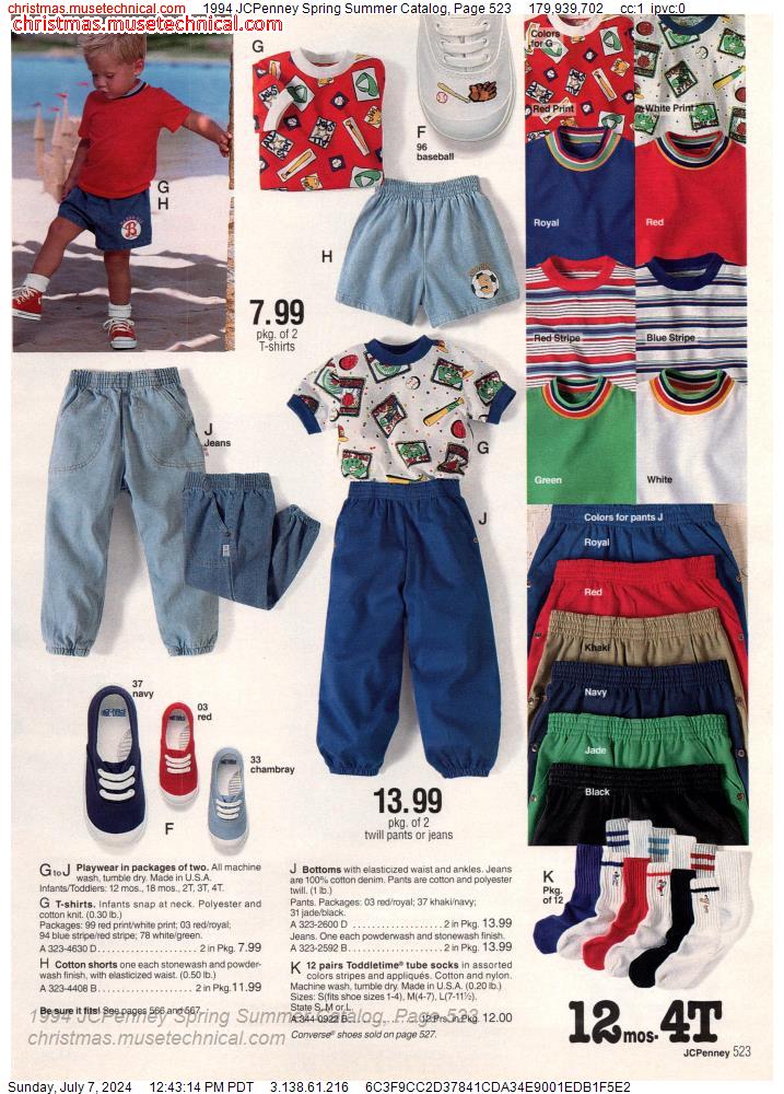 1994 JCPenney Spring Summer Catalog, Page 523