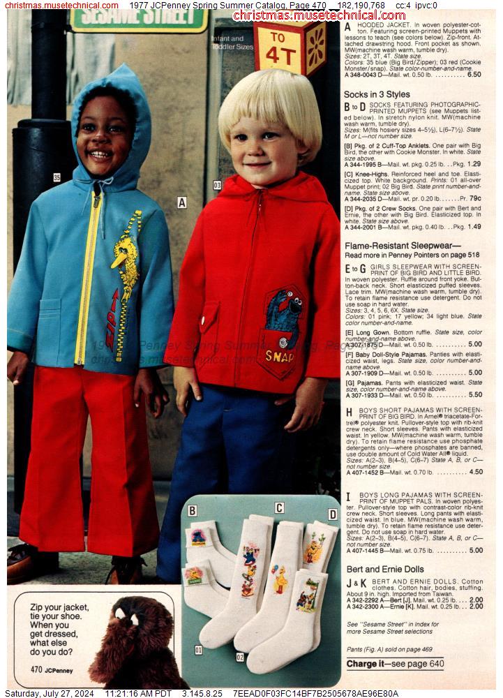 1977 JCPenney Spring Summer Catalog, Page 470