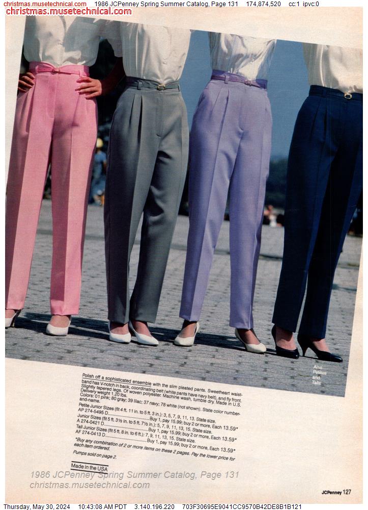 1986 JCPenney Spring Summer Catalog, Page 131