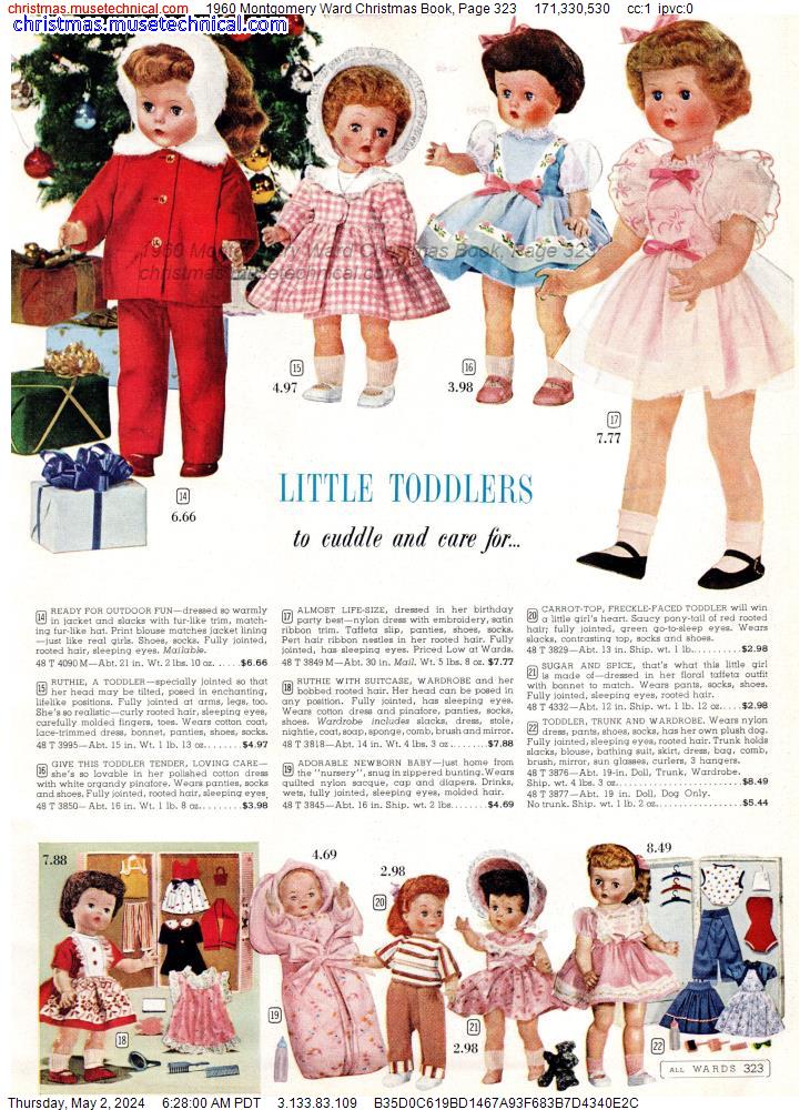1960 Montgomery Ward Christmas Book, Page 323