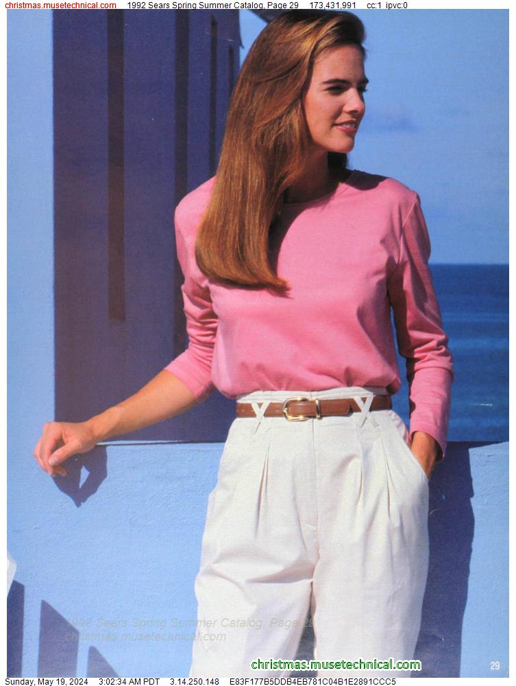 1992 Sears Spring Summer Catalog, Page 29 - Catalogs & Wishbooks