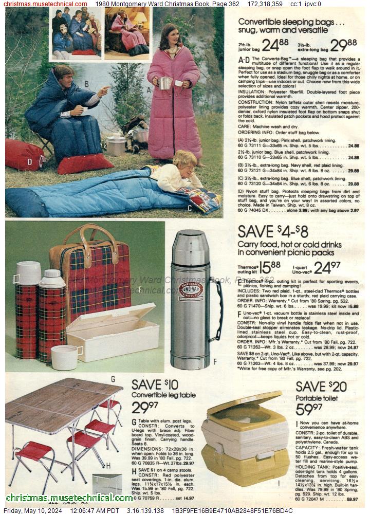 1980 Montgomery Ward Christmas Book, Page 362