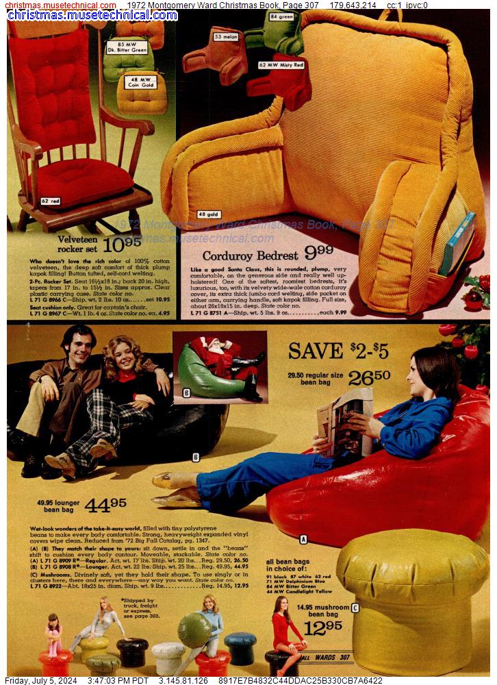 1972 Montgomery Ward Christmas Book, Page 307