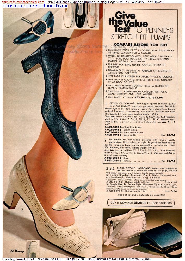 1971 JCPenney Spring Summer Catalog, Page 262