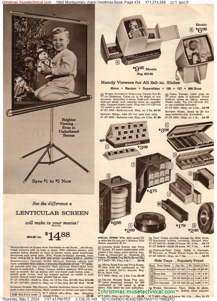 1965 Montgomery Ward Christmas Book, Page 434