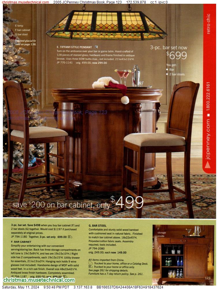 2005 JCPenney Christmas Book, Page 123