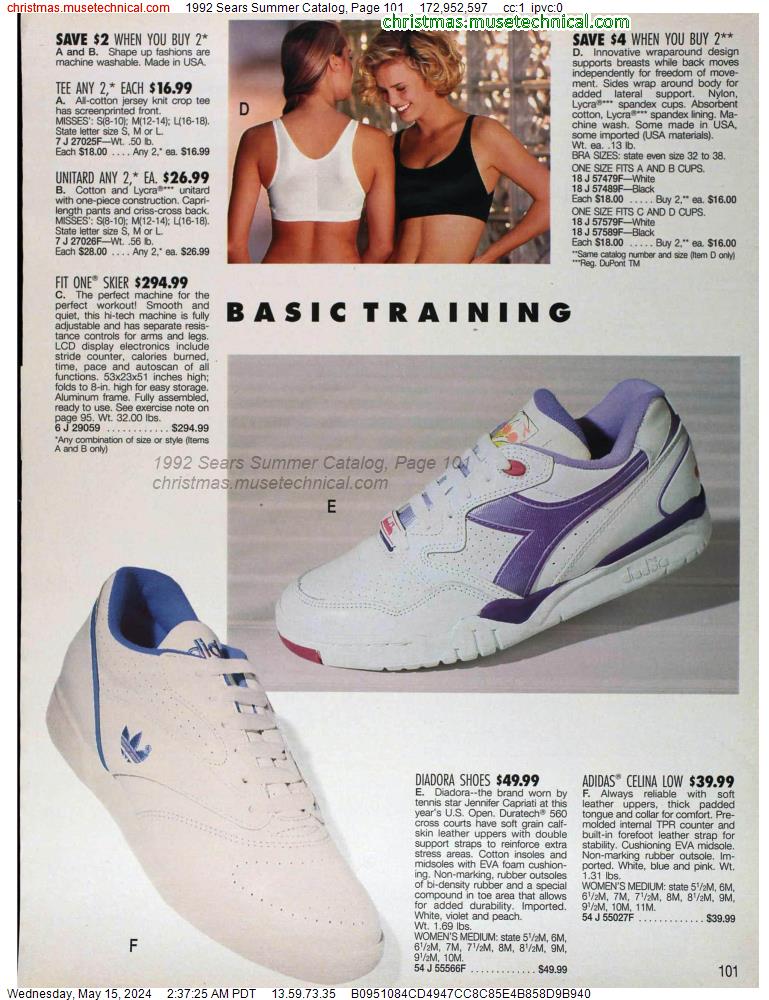 1992 Sears Summer Catalog, Page 101