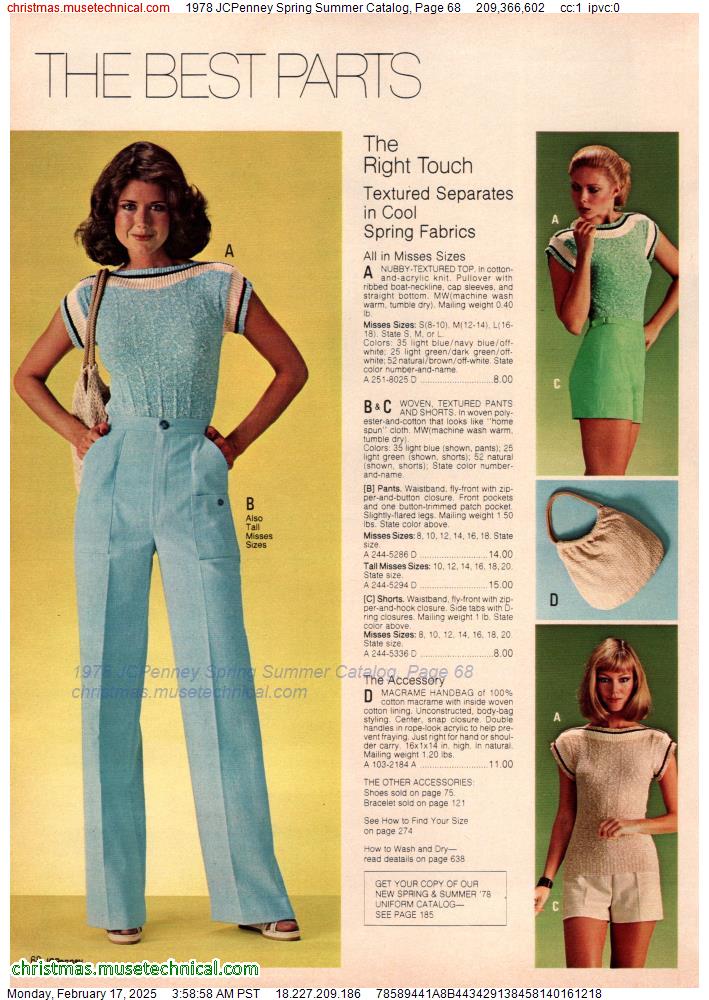 1978 JCPenney Spring Summer Catalog, Page 68