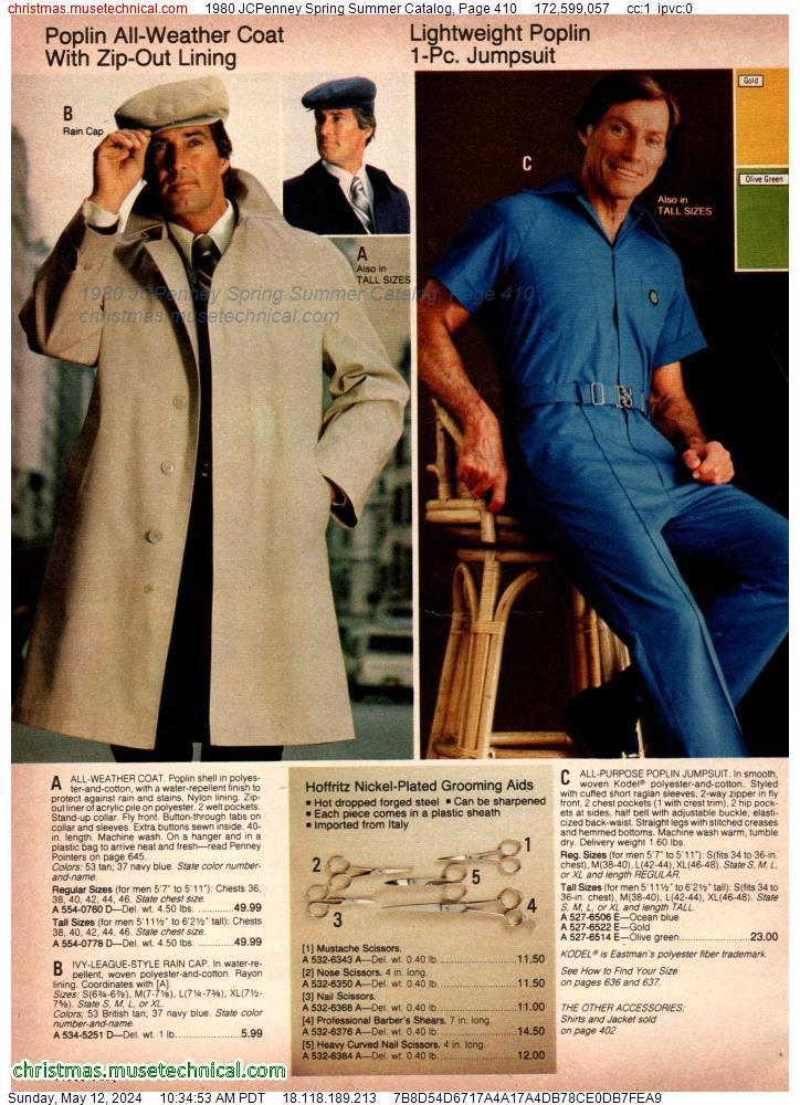 1980 JCPenney Spring Summer Catalog, Page 410