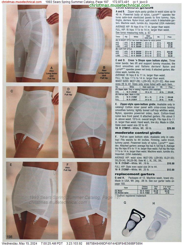 1993 Sears Spring Summer Catalog, Page 197
