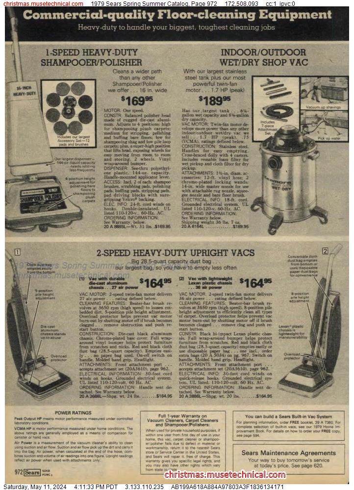 1979 Sears Spring Summer Catalog, Page 972