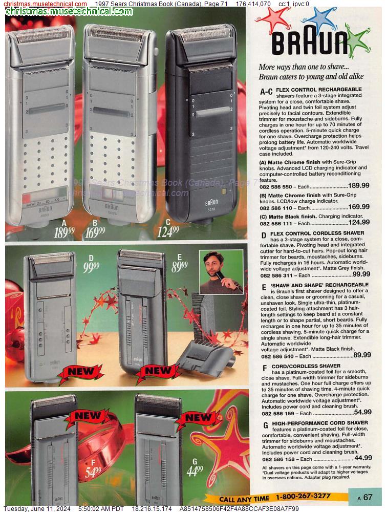 1997 Sears Christmas Book (Canada), Page 71