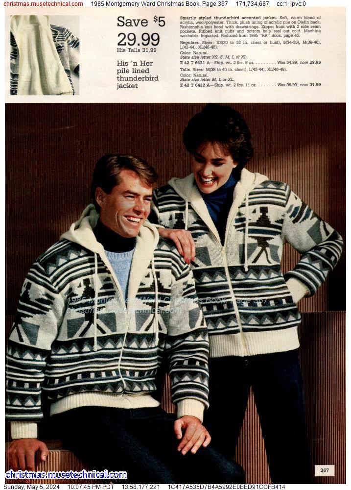 1985 Montgomery Ward Christmas Book, Page 367