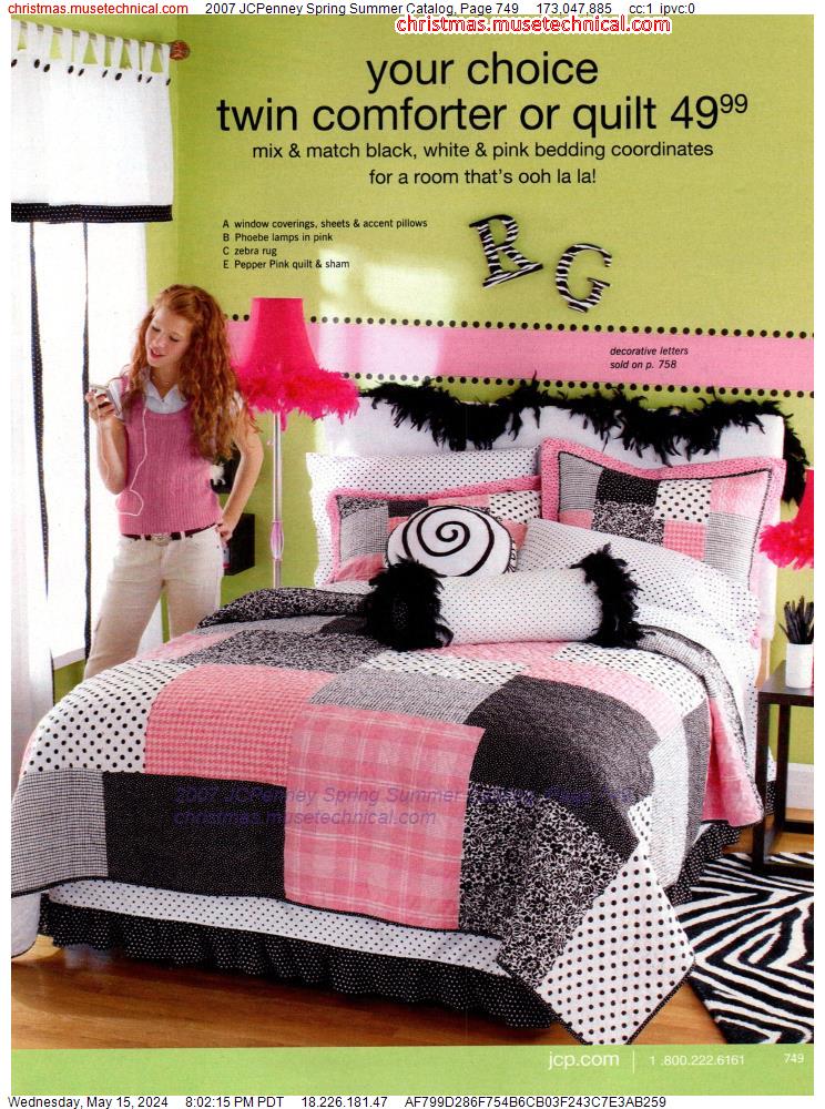 2007 JCPenney Spring Summer Catalog, Page 749