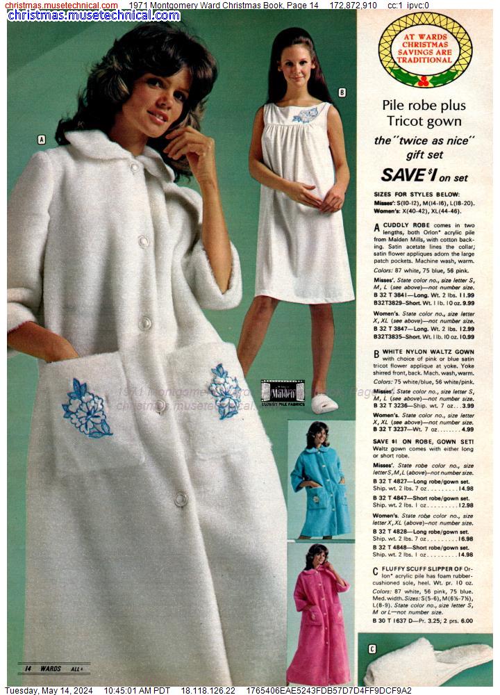 1971 Montgomery Ward Christmas Book, Page 14