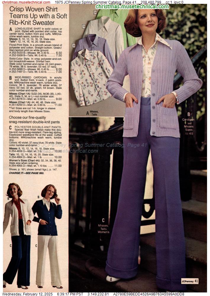 1975 JCPenney Spring Summer Catalog, Page 41