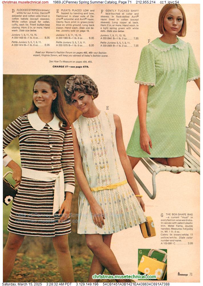 1969 JCPenney Spring Summer Catalog, Page 71