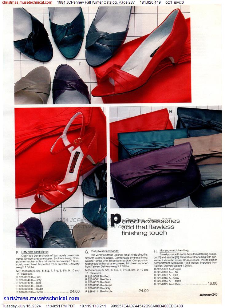 1984 JCPenney Fall Winter Catalog, Page 237