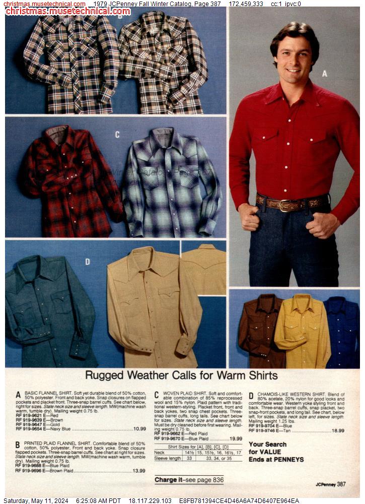 1979 JCPenney Fall Winter Catalog, Page 387