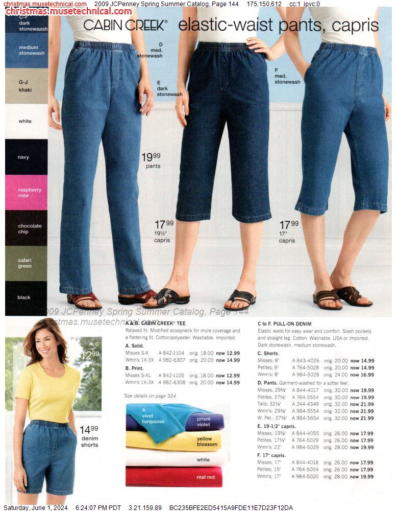 2009 JCPenney Spring Summer Catalog, Page 144