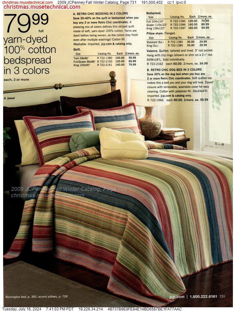 2009 JCPenney Fall Winter Catalog, Page 731