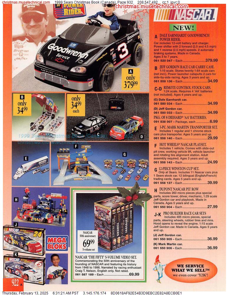 1999 Sears Christmas Book (Canada), Page 932