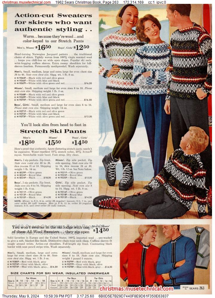 1962 Sears Christmas Book, Page 263