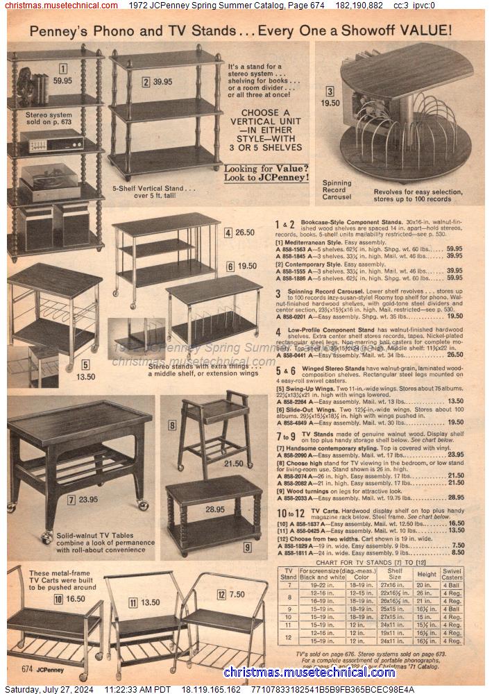 1972 JCPenney Spring Summer Catalog, Page 674