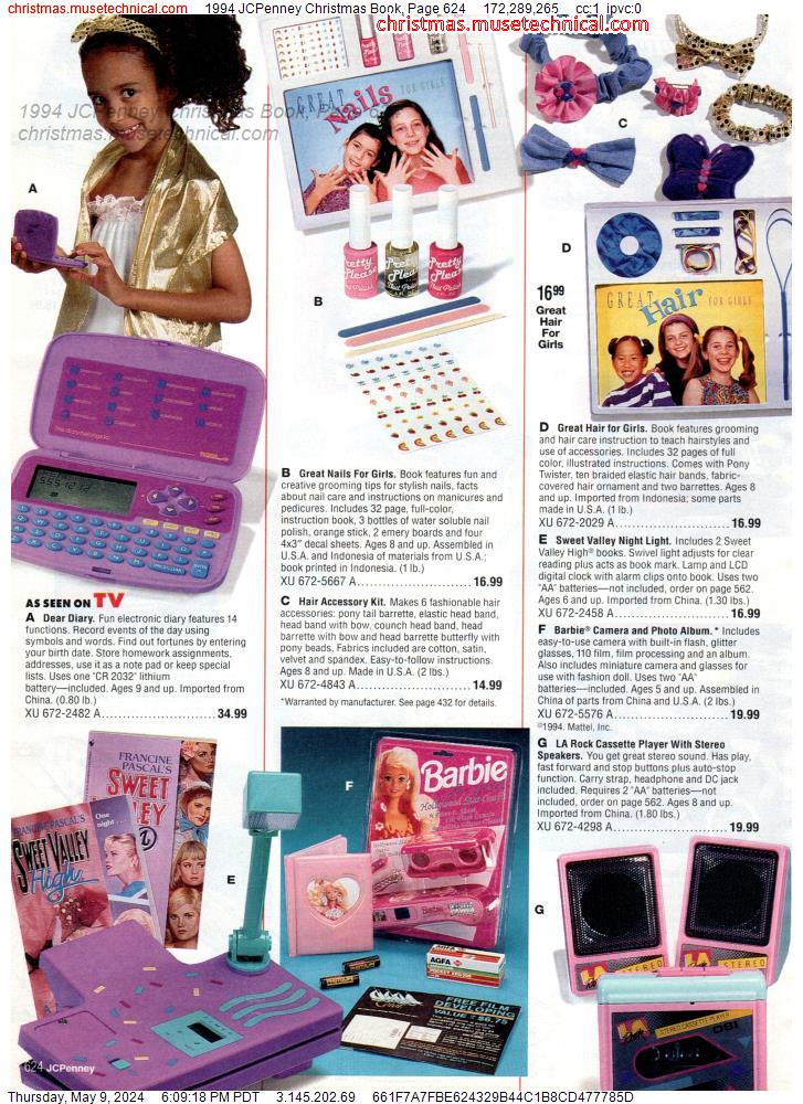 1994 JCPenney Christmas Book, Page 624