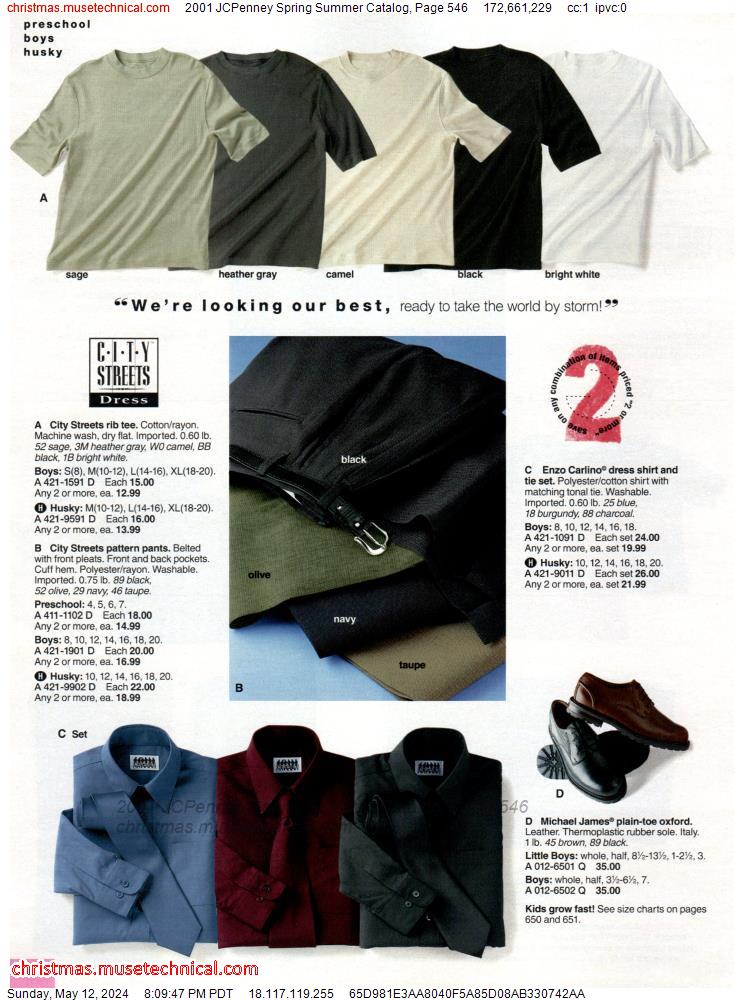 2001 JCPenney Spring Summer Catalog, Page 546