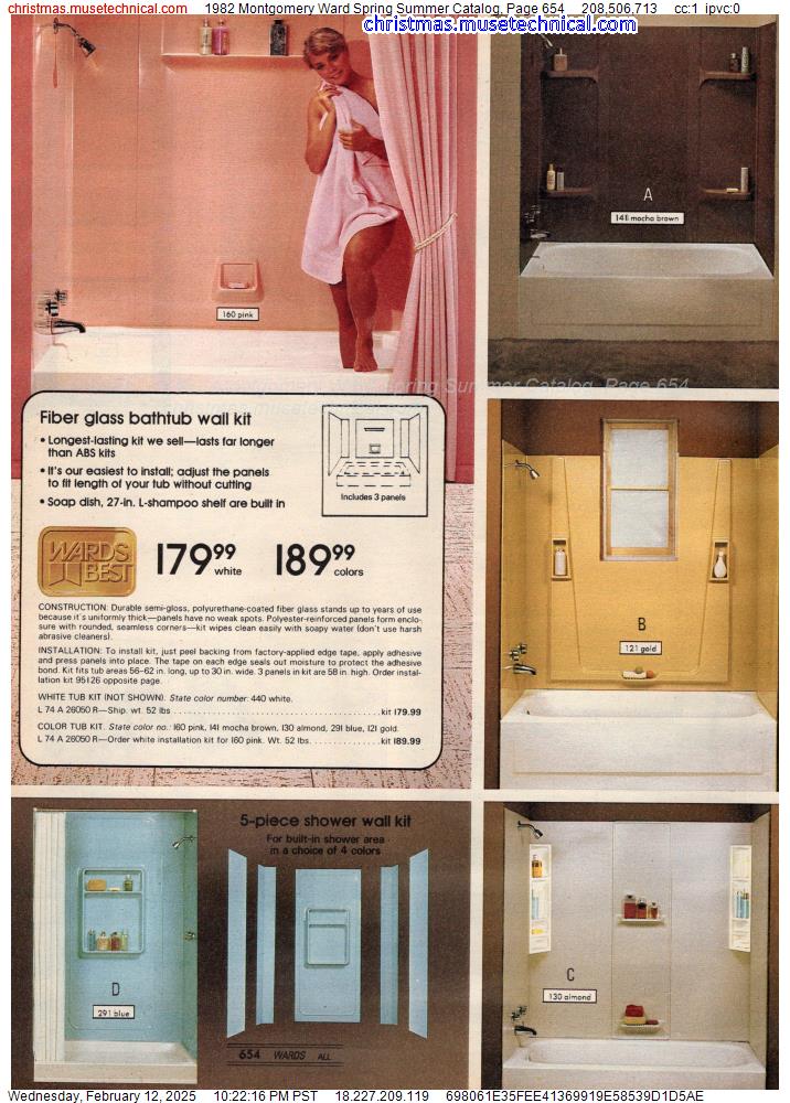 1982 Montgomery Ward Spring Summer Catalog, Page 654