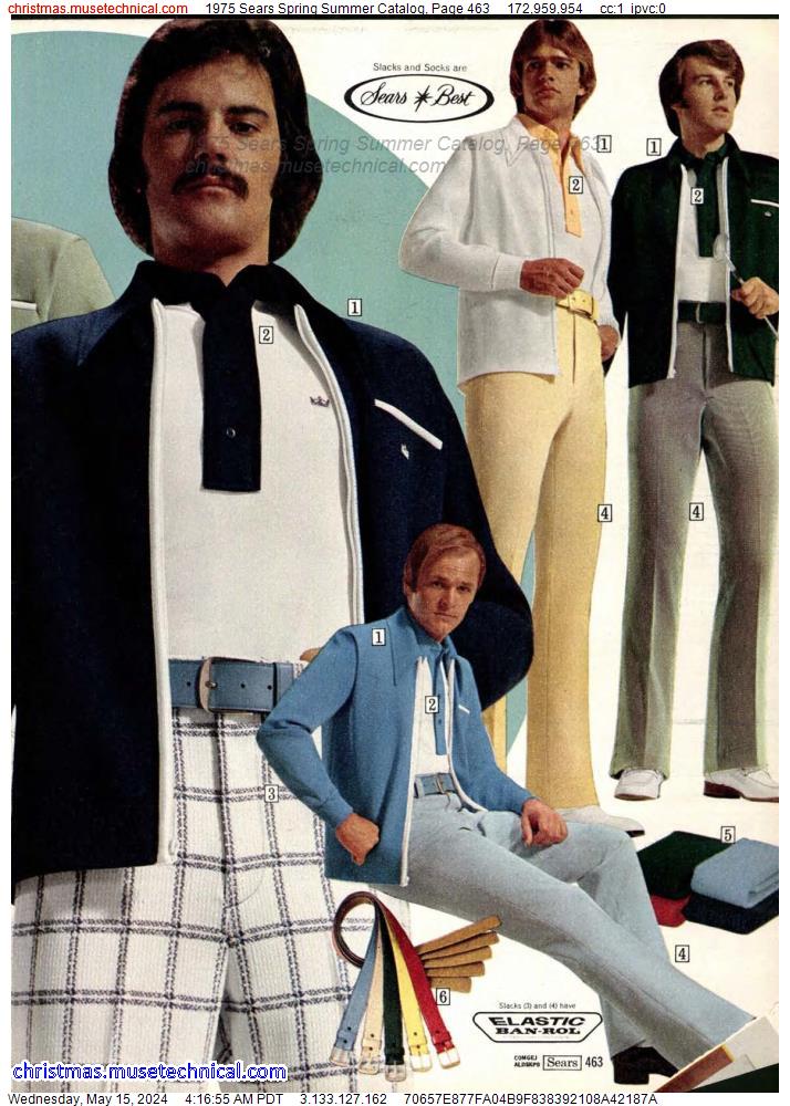 1975 Sears Spring Summer Catalog, Page 463