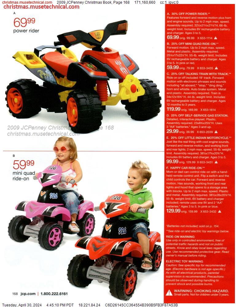 2009 JCPenney Christmas Book, Page 168