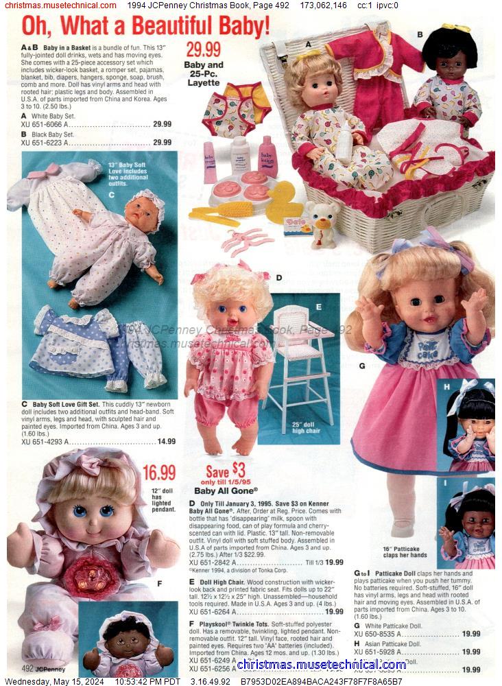 1994 JCPenney Christmas Book, Page 492