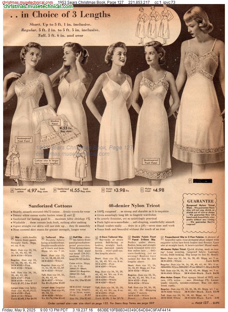 1953 Sears Christmas Book, Page 127