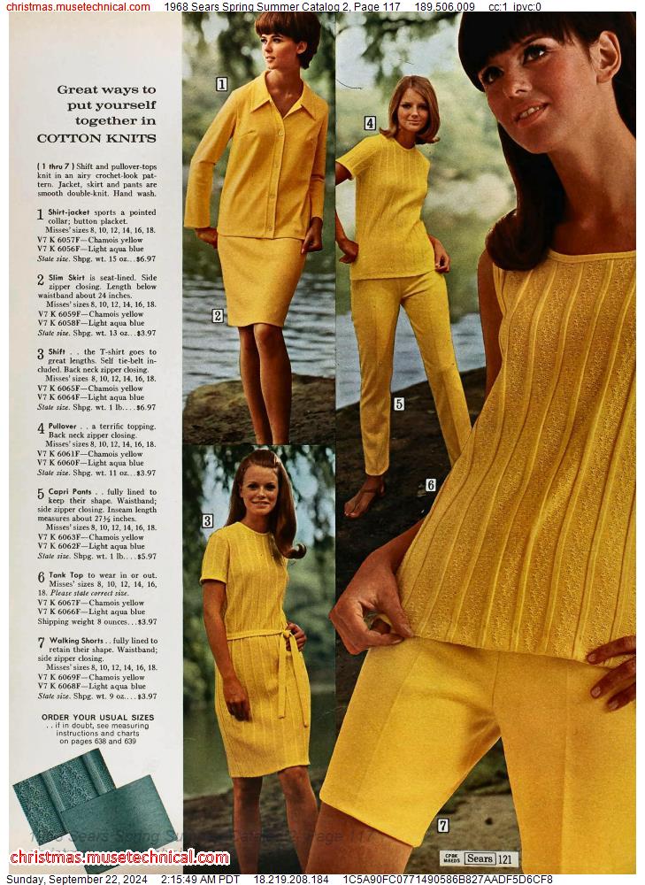 1968 Sears Spring Summer Catalog 2, Page 117 - Catalogs & Wishbooks