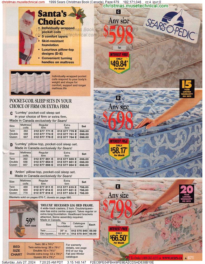 1999 Sears Christmas Book (Canada), Page 679