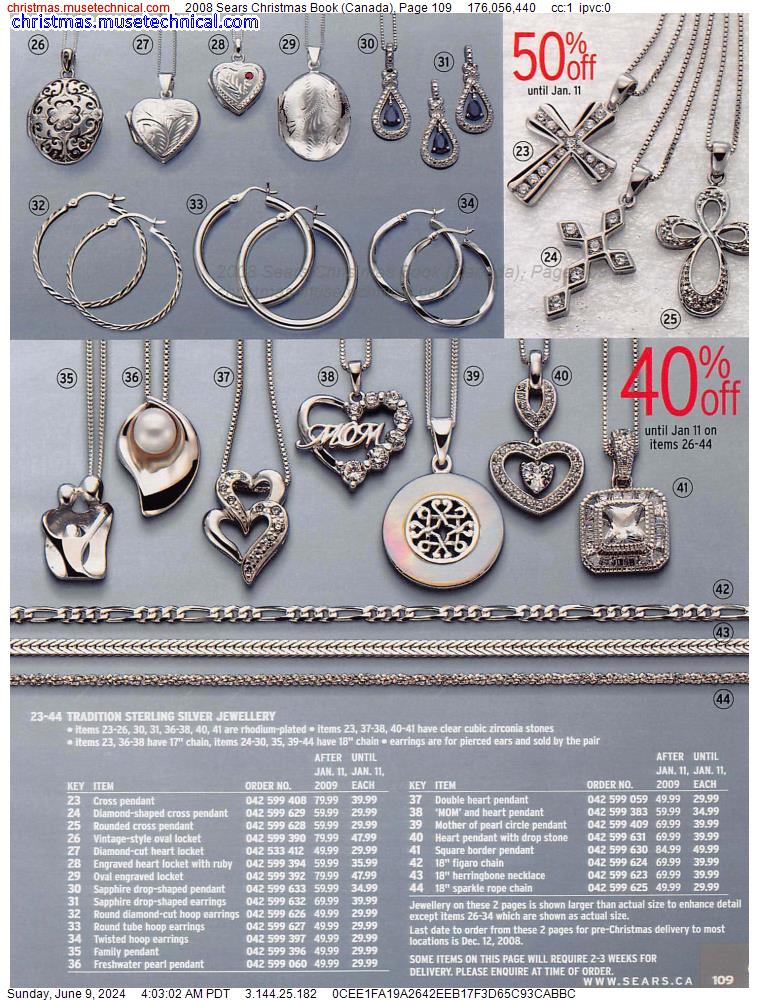 2008 Sears Christmas Book (Canada), Page 109